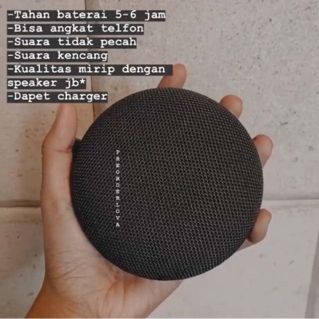 (Makassar) Speaker Bluetooth Sakumini Y6 ORIGINAL SAKUMini Suara MANTAP NgeBASS