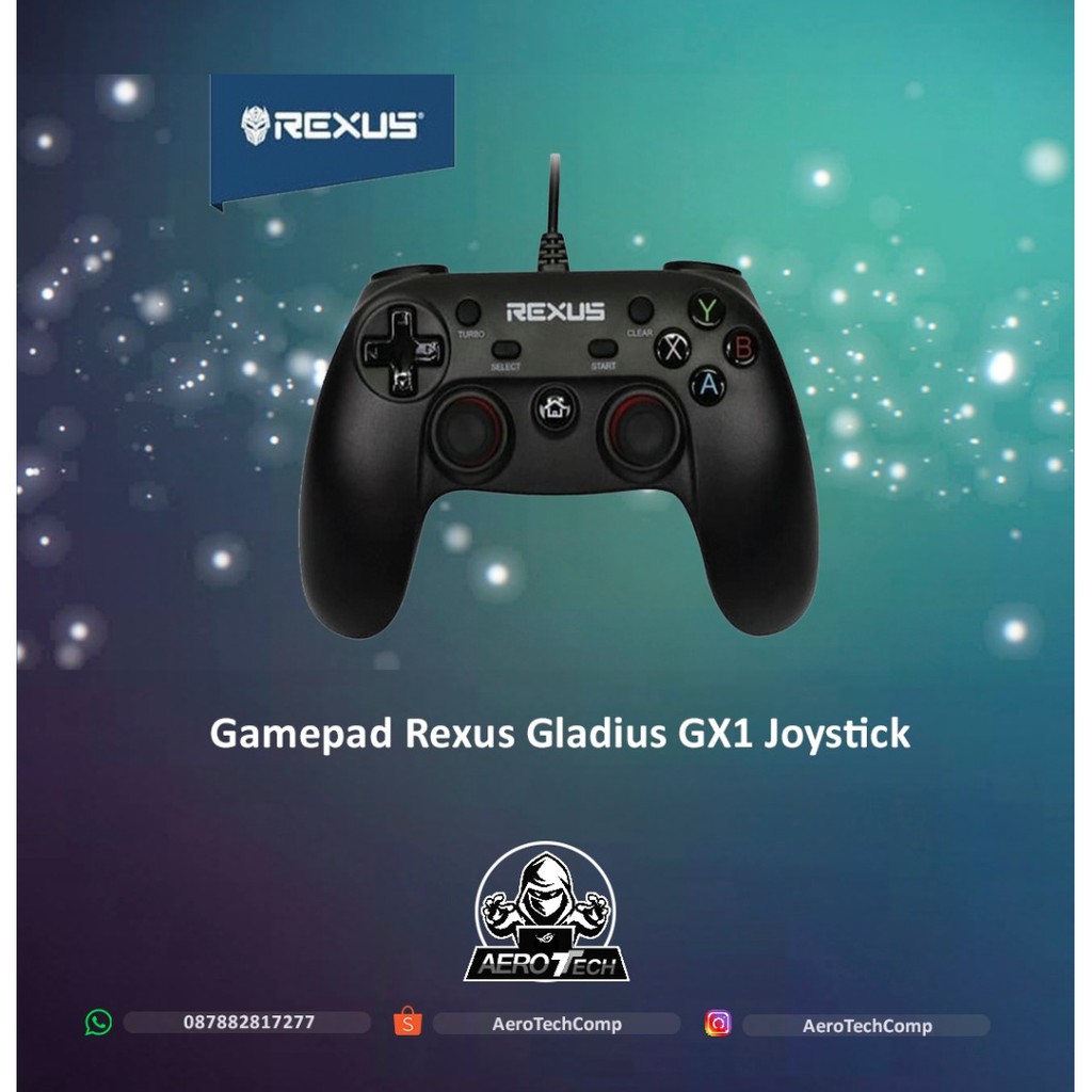 Gamepad Rexus Gladius GX1 Joystick Rexus GX1 Gladius GX1