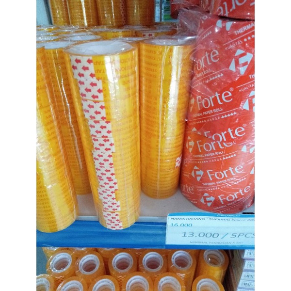 

Isolasi kuning bening 110 mm tebal exclusive