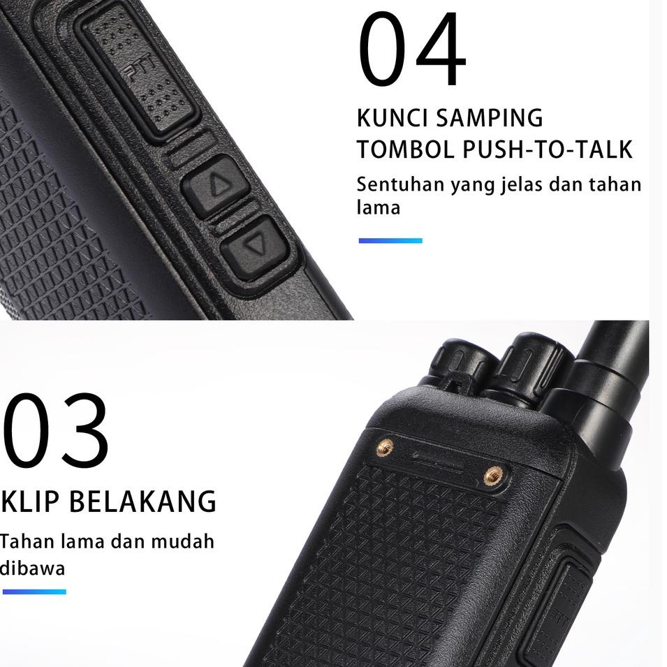 Tren Kekinian.. [Dapat mencocokkan merek lain ht] ht mini osaka f1 walkietalkie lebih murah usb ht w