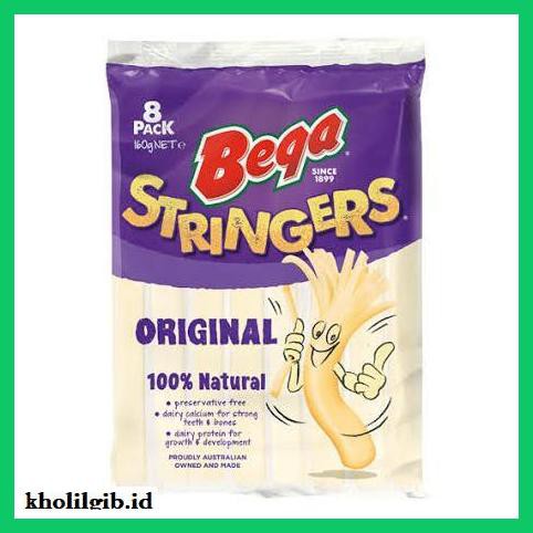

Ujekujek- Bega Stringers Keju Mozzarella Stick 80Gram, Halal Product. -Original.