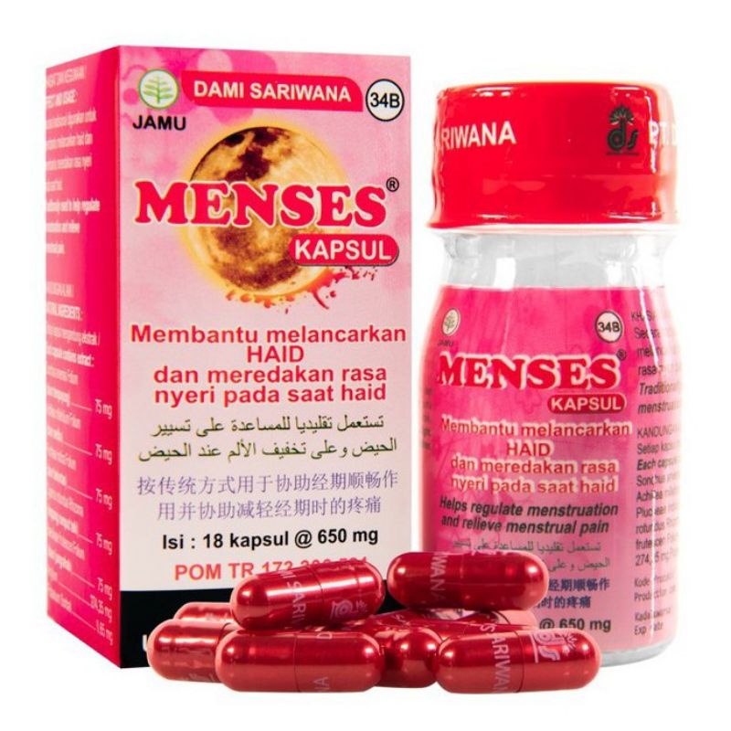 MENSES 18 KAPSUL - ED 09/2026