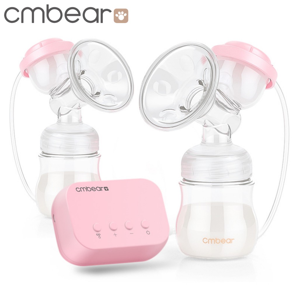 [ Colok Listrik USB ] Cmbear Pompa ASI Elektrik Ganda / Double Electronic Breast Pump BPA Free