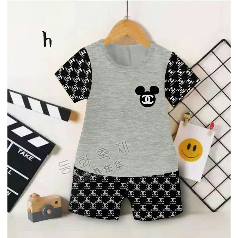 MICKEY EDITION PIYAMA MICKEY / SETELAN ANAK UNISEX