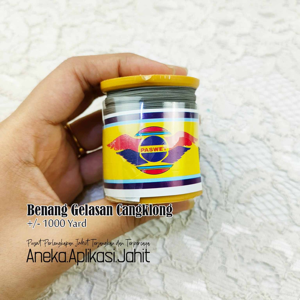 1 BIJI BENANG GELASAN SENAR SUPER SILICON CAP CANGKLONG