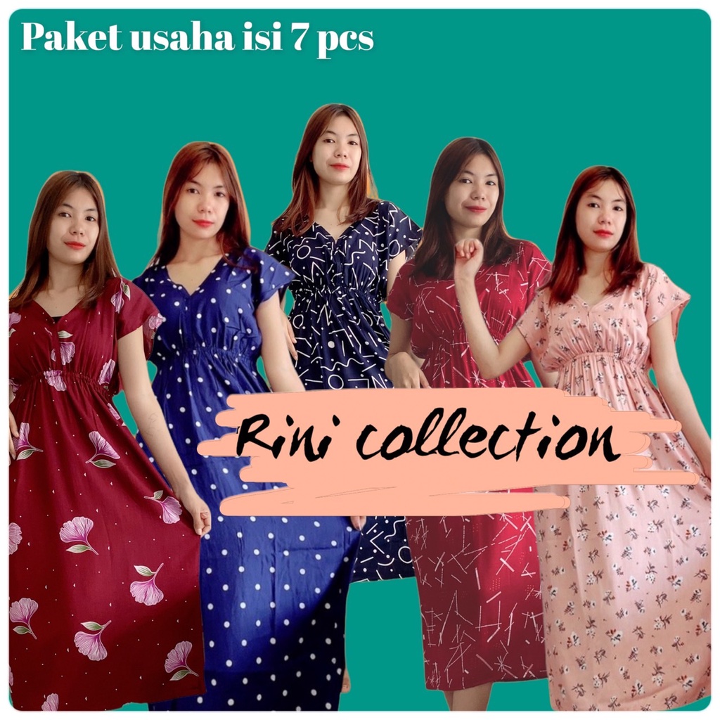 Paket Usaha Dress Manohara Isi 7pcs