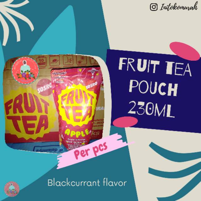 

Fruit tea 230ml pouch