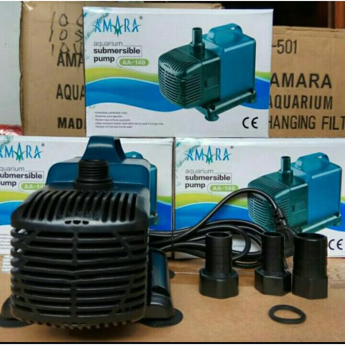 Amara AA 140 Pompa Air Celup Kolam Ikan Hias Aquarium Hidroponik AA140