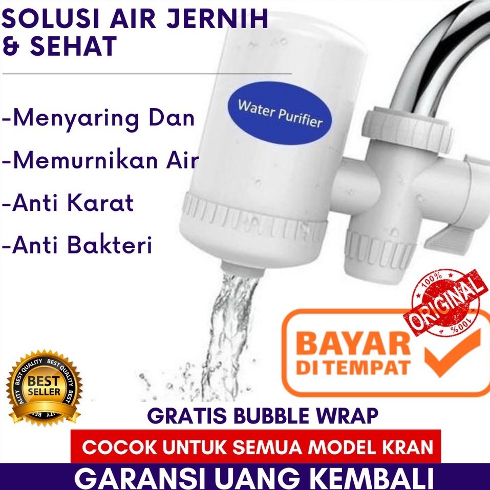 Alat Penjernih Air Water Filter Saringan Air Filter Air Saringan Kran Air Penyaring Air 10172