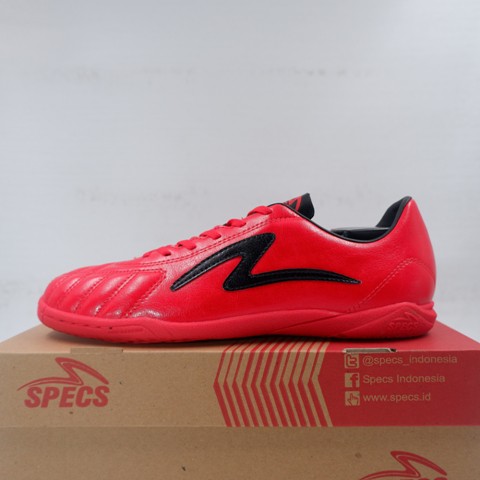 Sepatu Futsal Specs Ajax IN Emperor Red Black 401278 Original BNIB