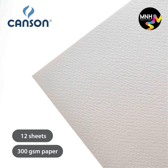 

Sketsagambar- Drawing Book Canson Heritage 12S Cold Press 300G - 23 X 31 -Buku-Gambar-Sketsa.