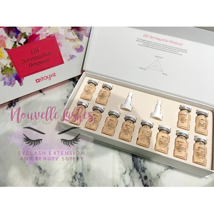 Stayve EGF Derma White Ampoule ORIGINAL from KOREA ( Serum BB Glow )