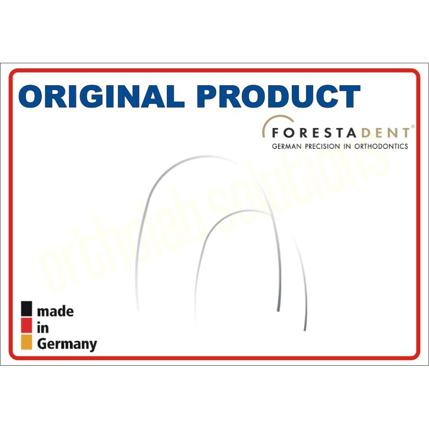 FORESTADENT BIOSTARTER ARCH WIRES