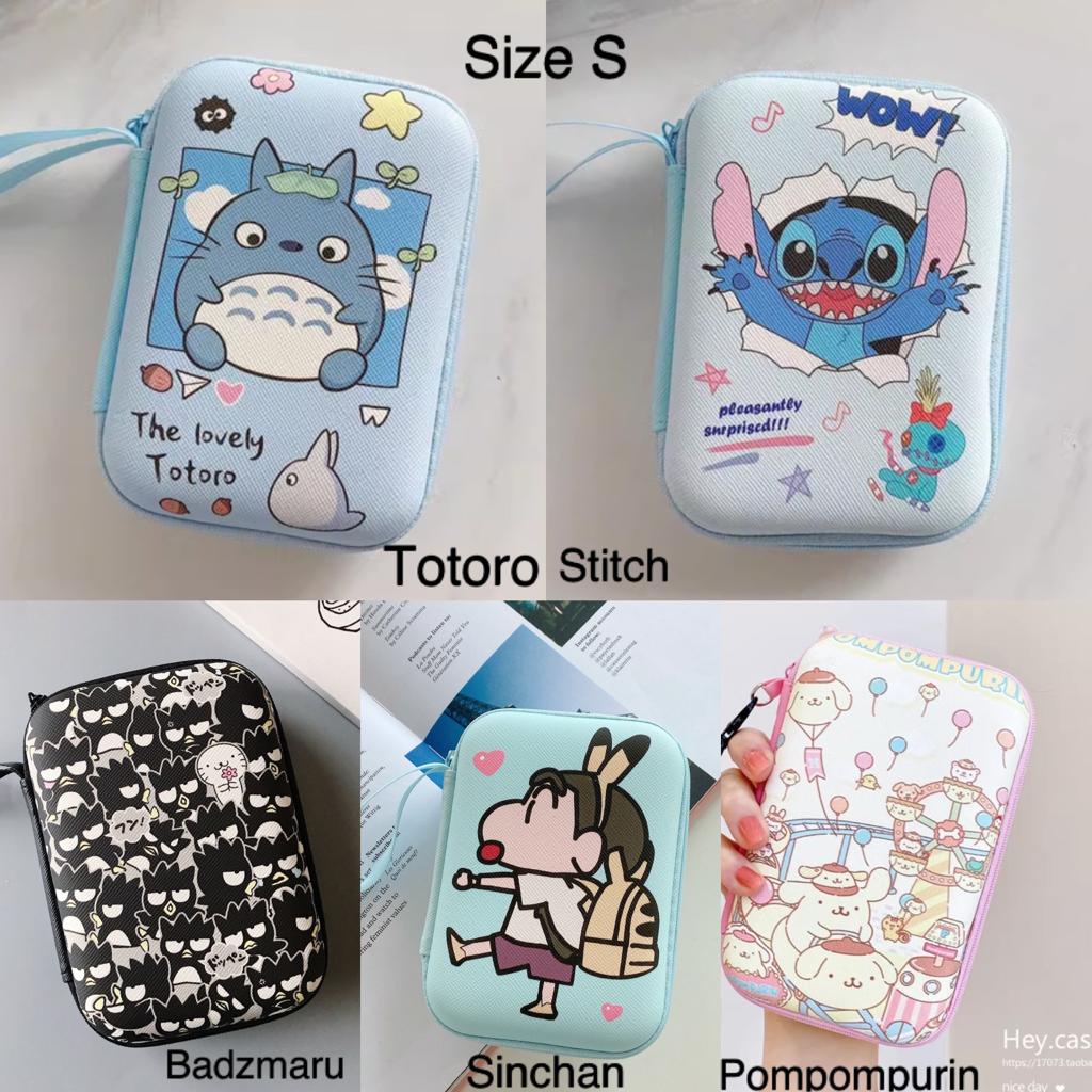 Pouch serbaguna hardcase / pouch handphone powerbank size S