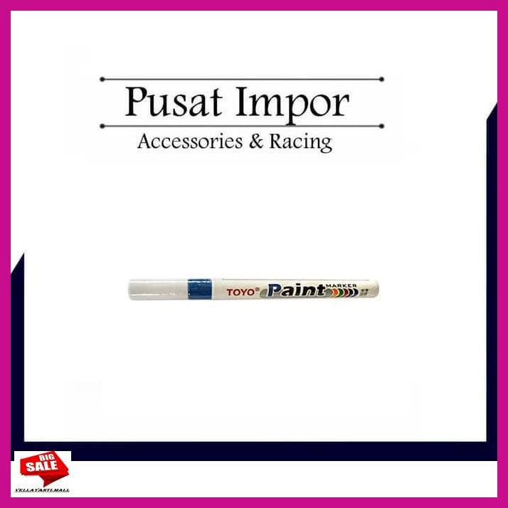 

VERCOCAR- SPIDOL BAN TOYO BIRU - PAINT MARKER TOYO KUALITAS TERBAIK - WARNA BIRU -ASLIII.