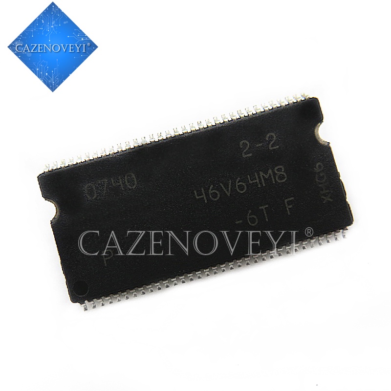 2pcs / lot Sparepart Komponen Elektronik Chip MT46V64M8P-6TIT 46V64M8-6TIT 46v64-6T Mt46V64M8-6TIT T66-Sop-S