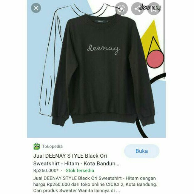 Preloved Kaos Deenay Original