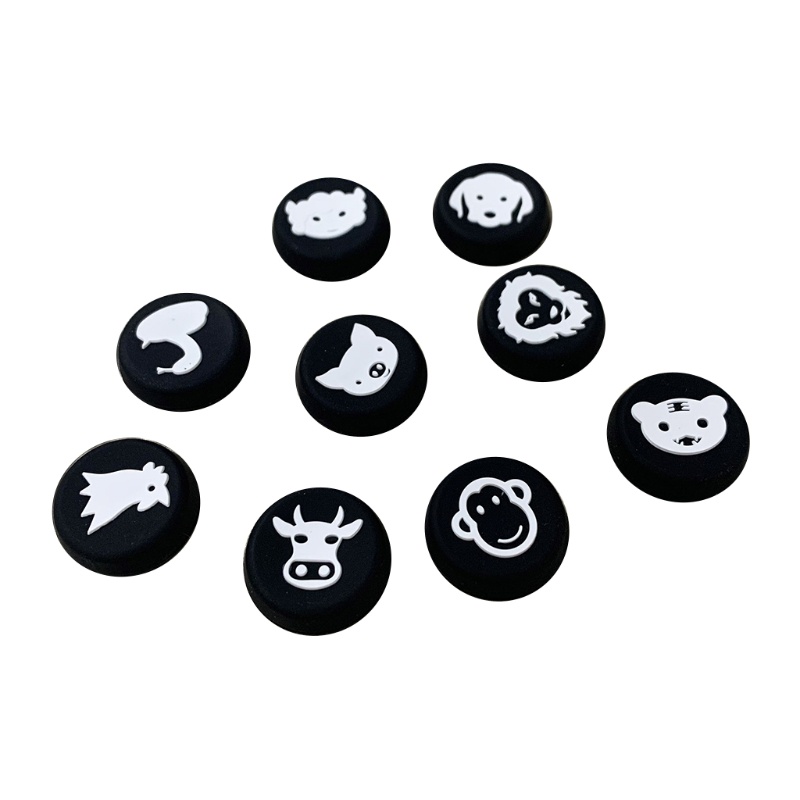 Vivi 9set Tutup Kancing Universal Animal Button Caps Comfortable Feel Cover