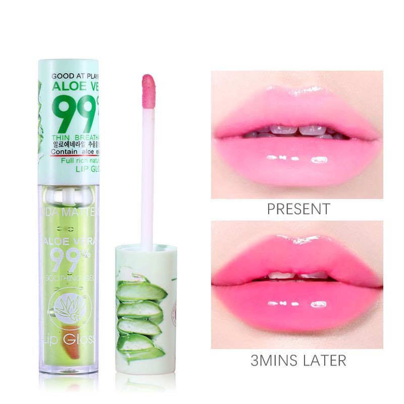 ALNECT Lip Glaze Lipstik Telanjang Pelembab Tidak Luntur Melembabkan Bibir (4 WARNA)