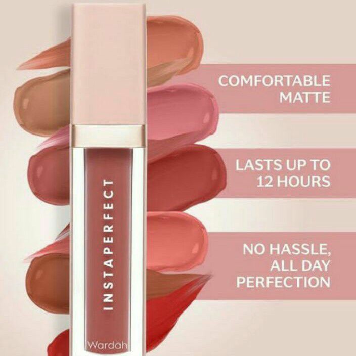 ❤️GROSIR❤️ WARDAH INSTAPERFECT EVERLAST INTENSE MATTE LIQUID