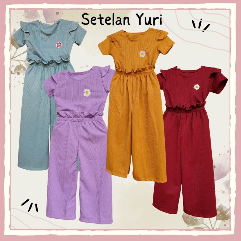 Setelan Anak Set Yuri 1-5 Tahun Laurakidshop