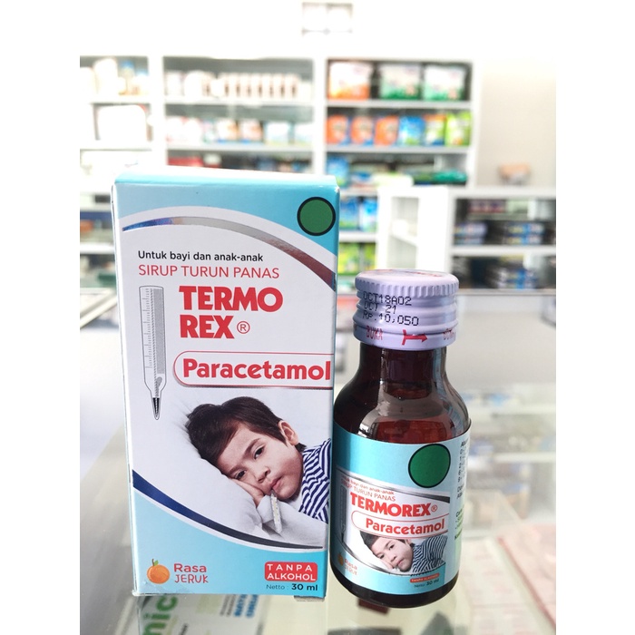 Termurah!! Termorex Paracetamol Sirup 60 Ml