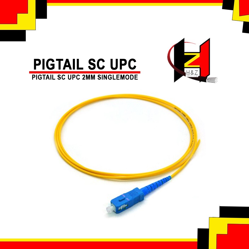 Pigtail SC UPC 2mm 1.5Meter 2MM /Pigtail SC UPC Fiber Optik - 2mm