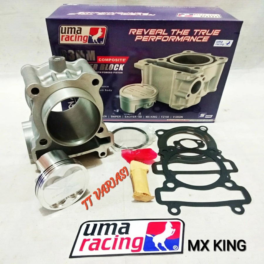 Blok Seher Set BORE UP MX KING 63mm UMA Racing