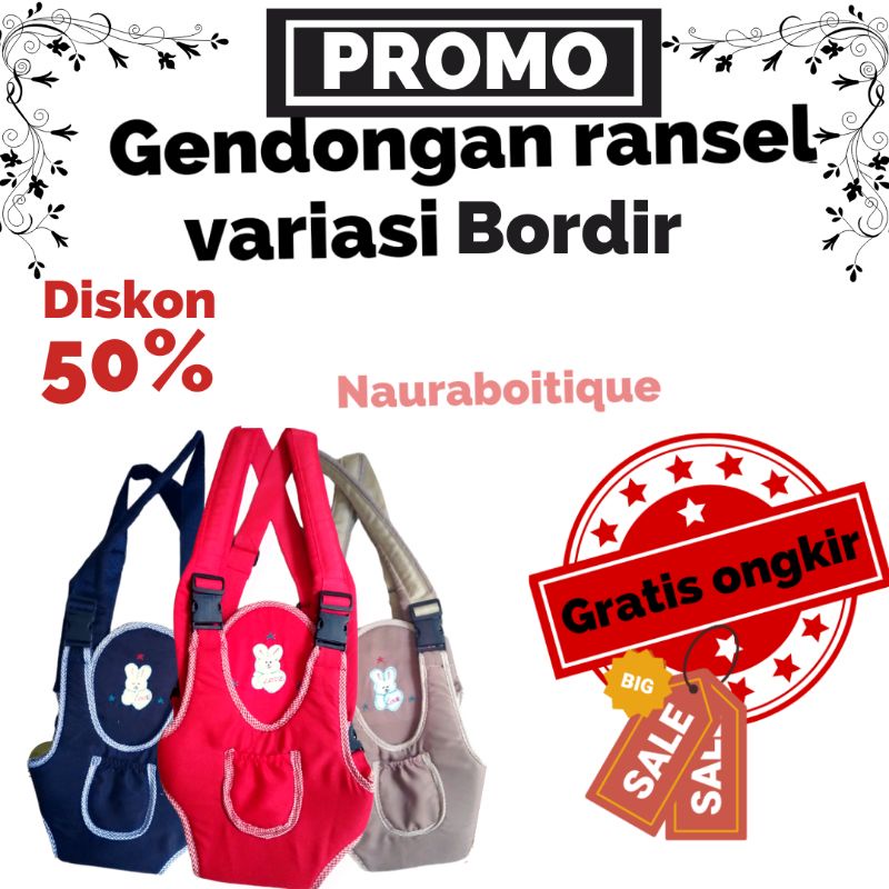 Gendongan baby / gendongan bayi / gendongan ransel termurah