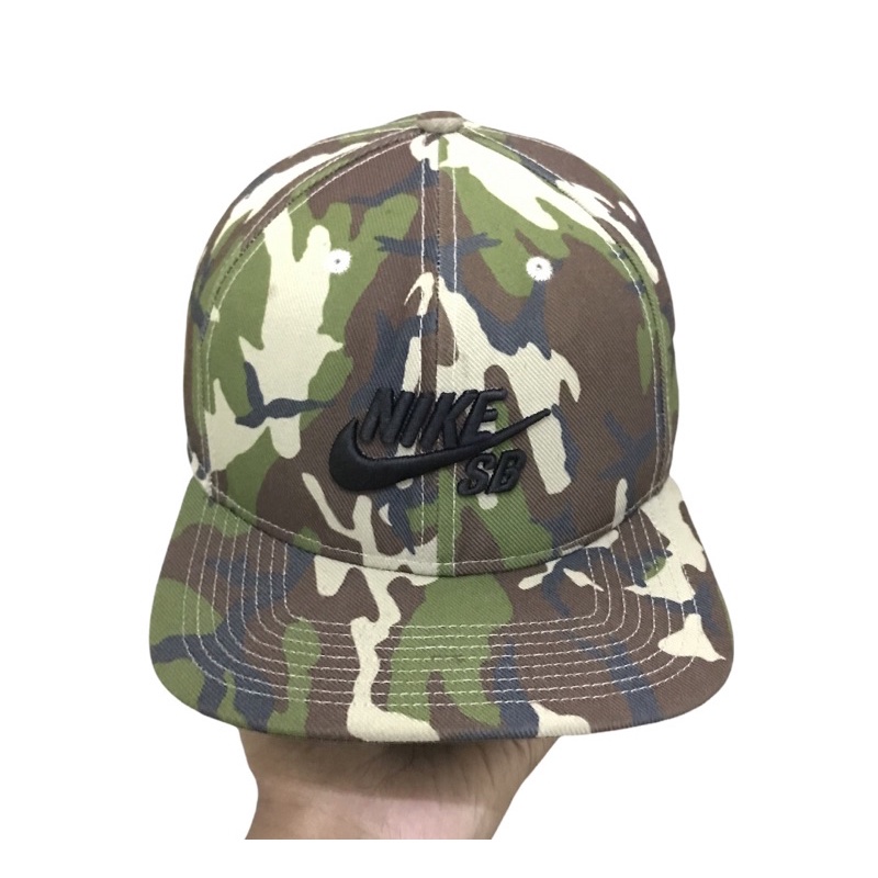 Topi Bekas Second Preloved Monza Hat Hats Cap Caps Snapback Camo Camouflage Loreng Army Nike Sb Skat