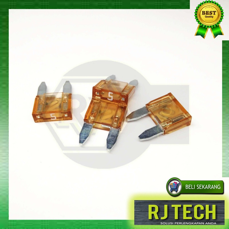 SEKRING TANCAP / FUSE DX FLOSSER 5A MINI BERKUALITAS GERMANY