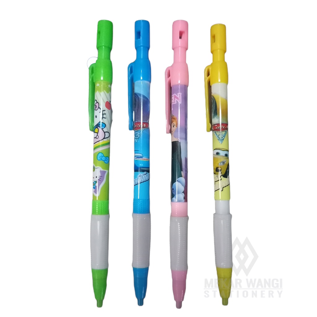 

Pensil mekanik 2mm Frozen Cars Hellokitty