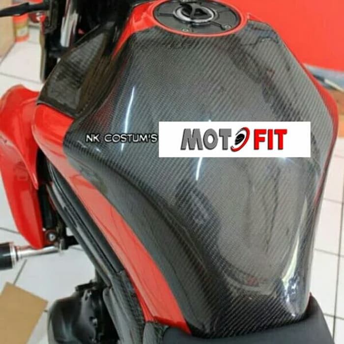Kawasaki ER6 N/F TANKPAD Carbon Kevlar Asli tangki er6n er6f