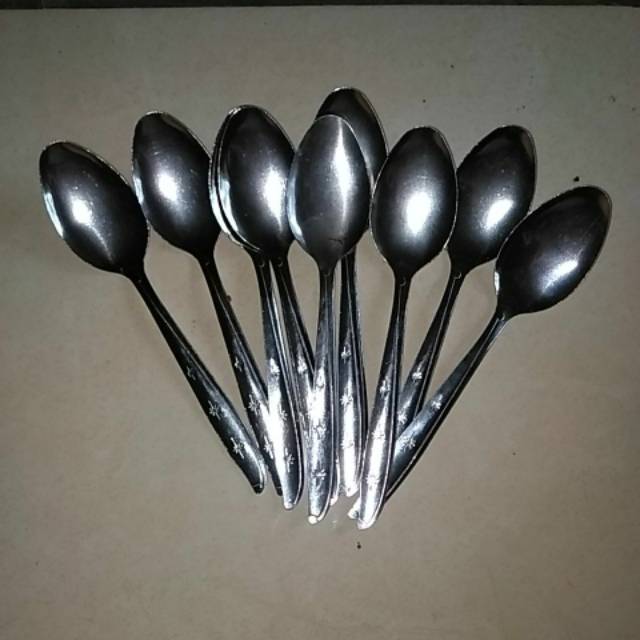 1 lusin sendok makan stainless tebal DNT-705