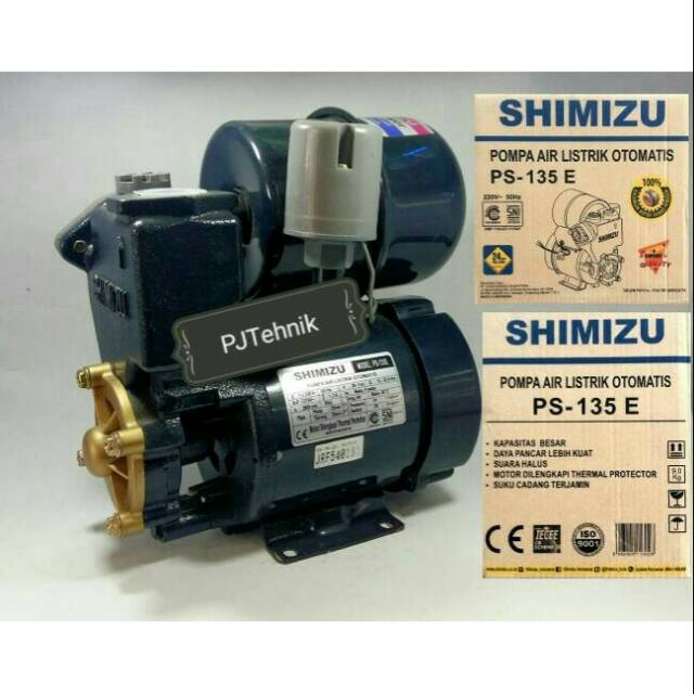 Shimizu Pompa Air Listrik Otomatis PS-135 E | Shopee Indonesia