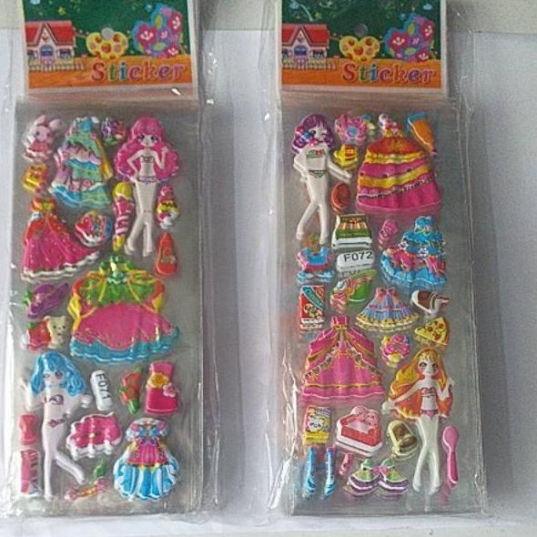 

Promo Murah stiker timbul pendek bening mix isi 20pcs