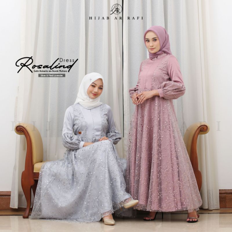 Terlaris √ ROSALIND DRESS AR RAFI | DRESS AR RAFI (Anniha Collection)