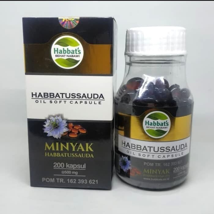 Habbatussauda habatusauda habbatusauda soft oil capsul 200 untuk promil sehat nabawi