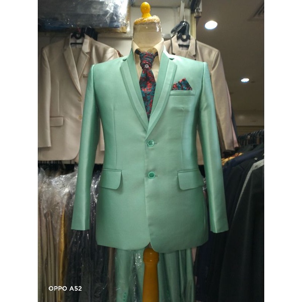 jas hijau wardah jas pria formal jas nikah jas wedding jas pesta jas pengantin