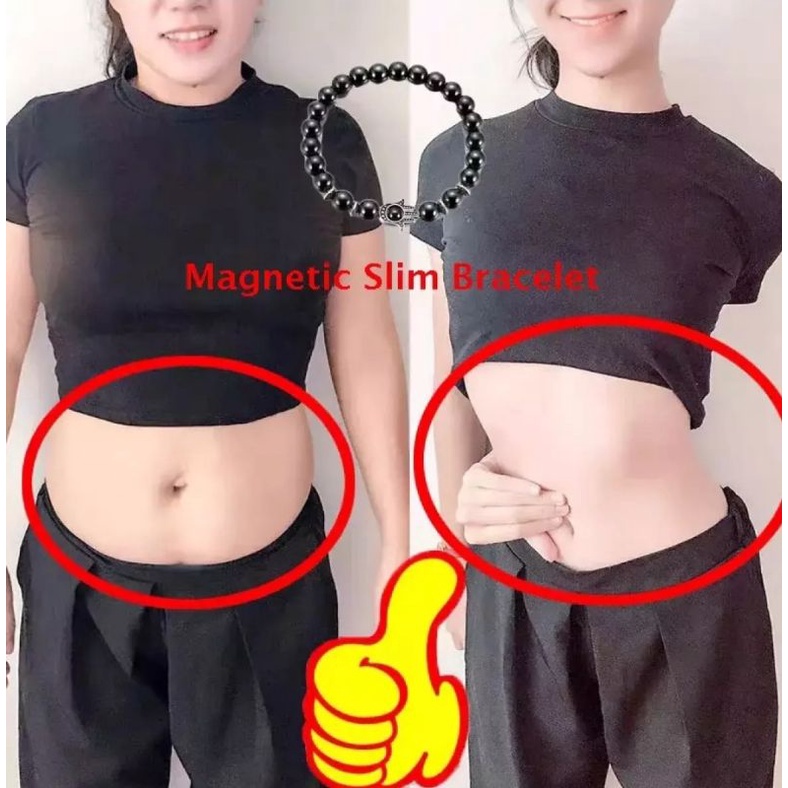 GELANG MAGNETIK TERAPI PRIA DAN WANITA GELANG TANGAN MENURUN BERAT BADAN UNTUK KESEHATAN RENGGANG