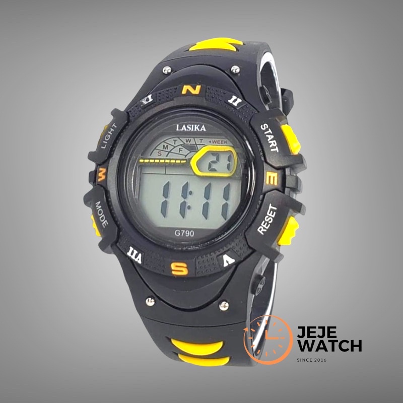 [COD] Jam Tangan Sport Digital Anak Remaja Lasika 790 Kecil Water Resist Anti Air