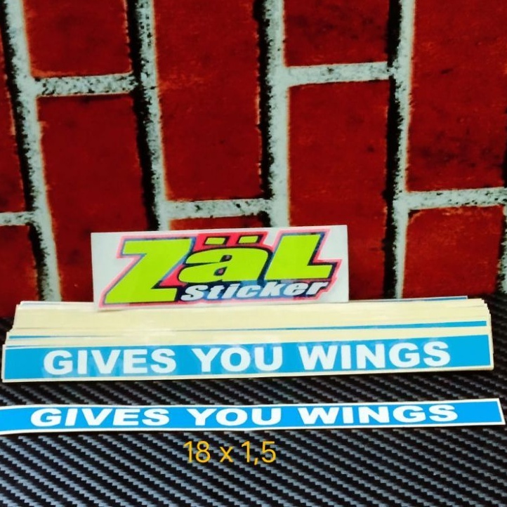 

sticker GIVES YOU WINGS