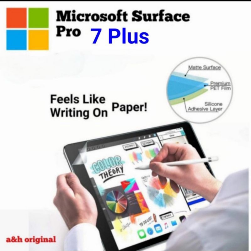 Screen Guard Microsoft Surface Pro 7 Plus - Paperlike Paper Like Film