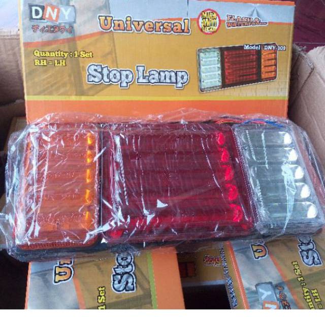 STOP LAMP LED ELF GIGA TRUK MODIF VIRAL TERMEWAH SEMUA TRUK