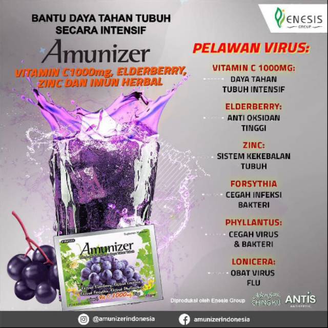 Amunizer VIT C 1000mg  (PAKET HARGA 3 DUS)