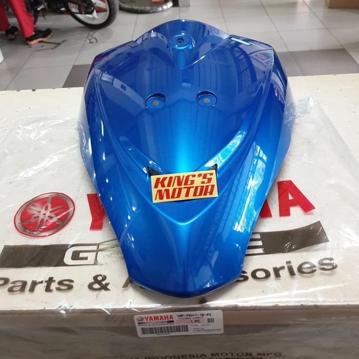 tameng depan mio J BIRU MUDA (54P-P2) ASLI YAMAHA