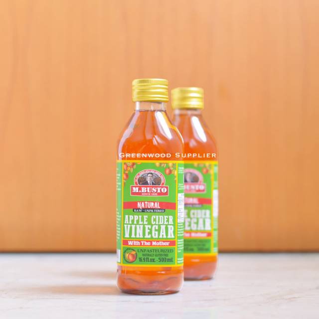 

Natural Apple Cider Vinegar M BUSTO - 500ML