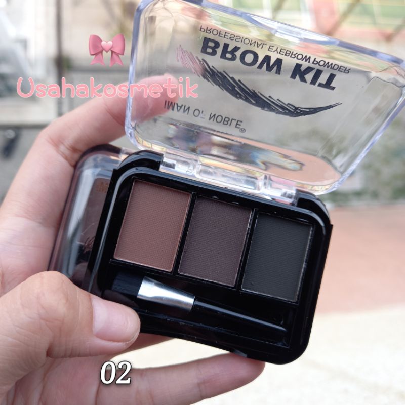 IMAN OF NOBLE EYEBROW 2 WARNA EYEBROW POWDER 2 WARNA No. 970