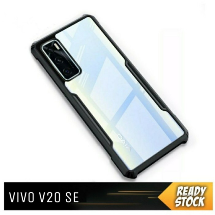 0RI Case Sillikon Airbag Shockproof Vivo V20 SE Fuze Case Spigen Bening PA