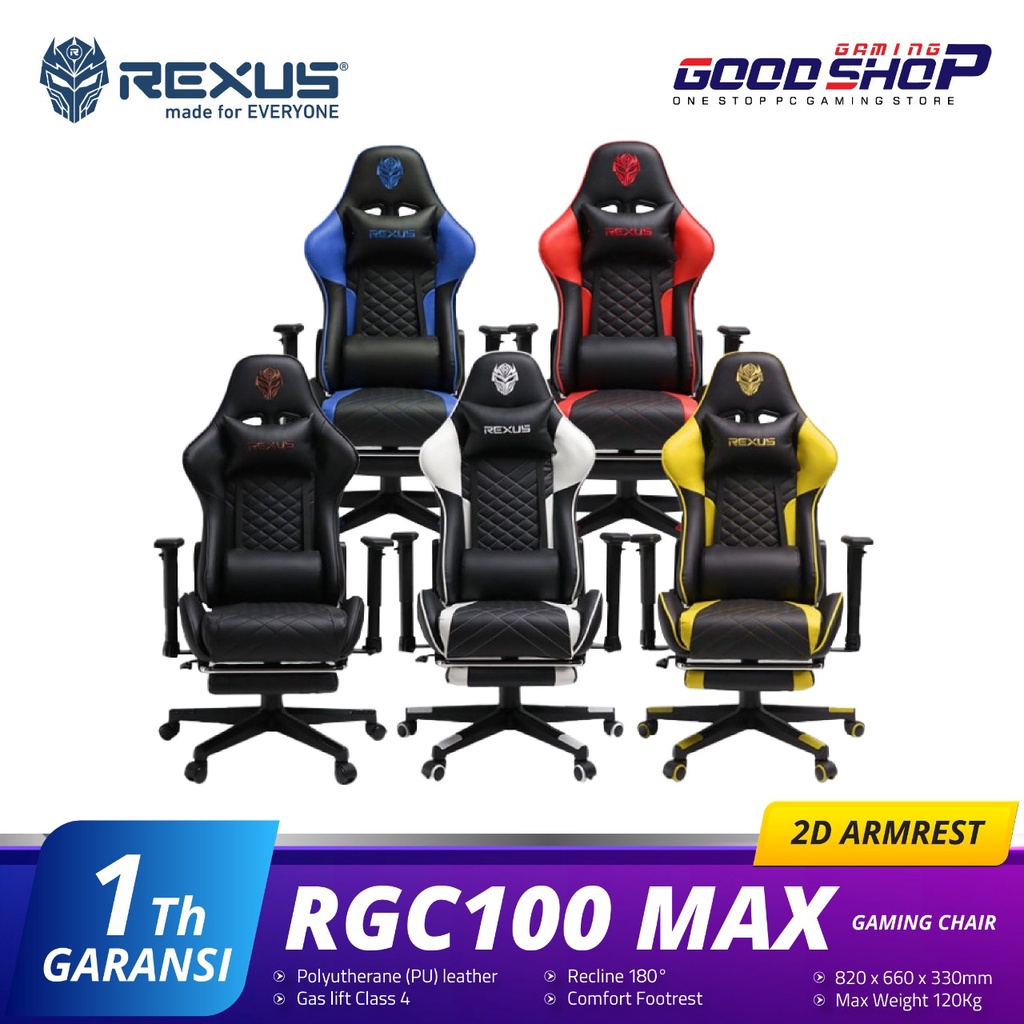 Rexus RGC100 Max / RGC-100 Max - Gaming Chair